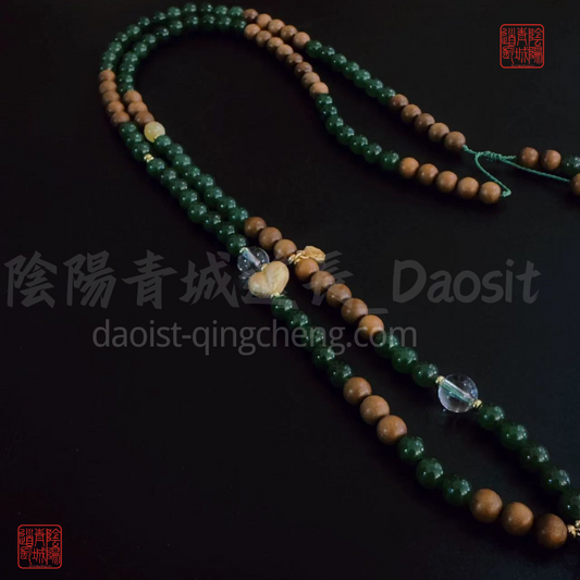 ⭐霄守護佑⭐老山檀2.0版本-避邪、助眠、安神、結善緣,桃木愛心可拆除(符文為結善緣)