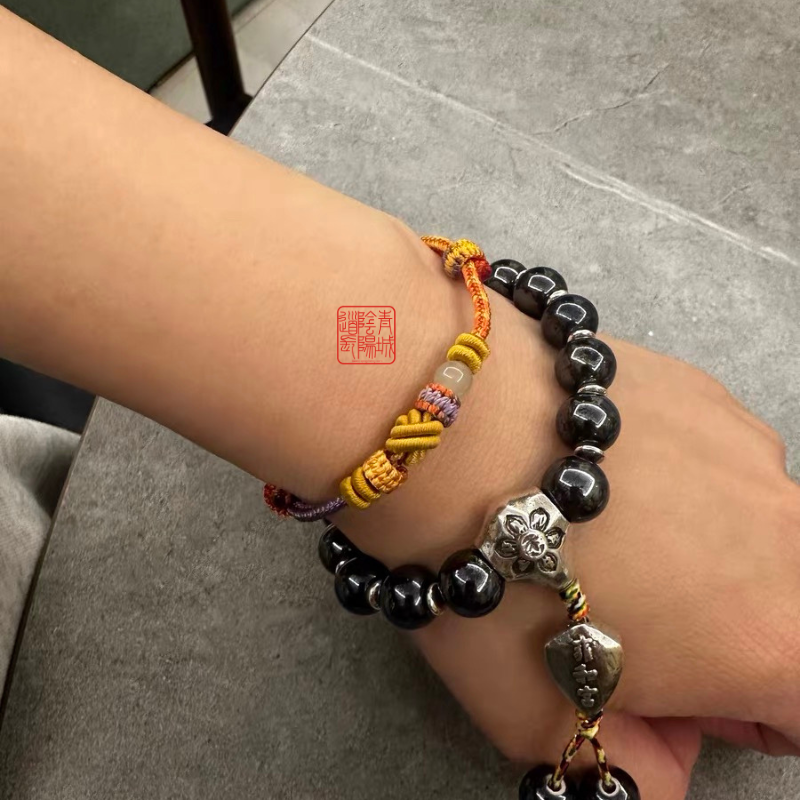 ⭐转運赐福⭐九紫离火手工編織情侣手绳