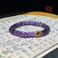 ⭐Protect the Owner and Attract Benefactors⭐ Attract Popularity, Benefactors, and Protection for the Owner, Natural AA Grade Amethyst Bracelet