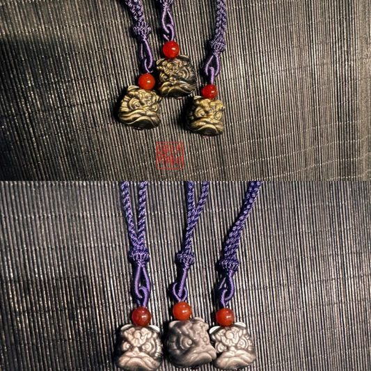 ⭐闢邪擋災⭐小孩可帶，方糖小醒獅掛件