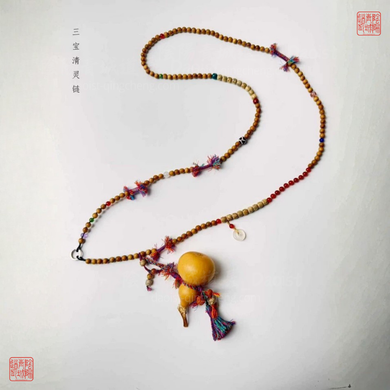 ⭐三寶清靈鏈⭐情緒控制，心情平和，可以當包鏈、手機鏈子-金絲楠木、菩提子、多寶葫蘆