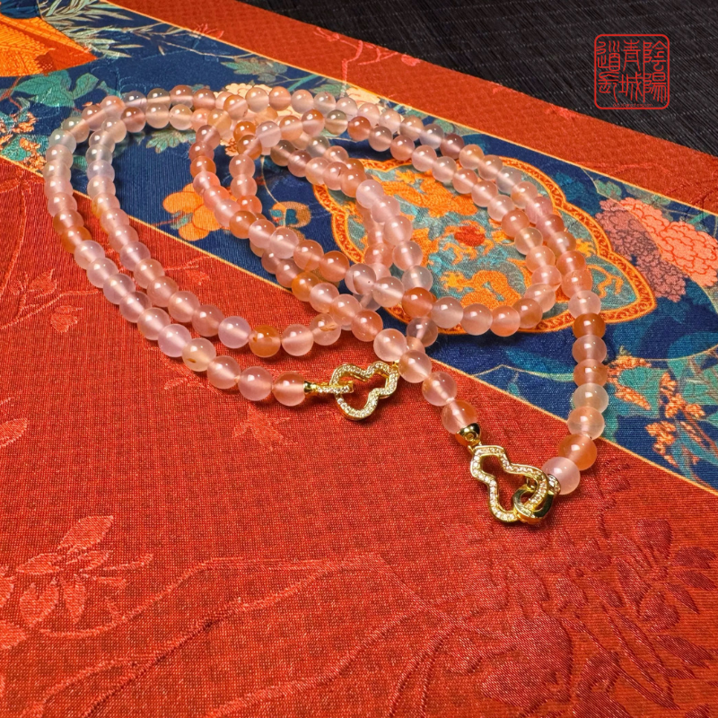 ⭐Enhance Charm for the Wearer⭐Calm the Mind, Purify Energy - Natural Ice Drifting Southern Red Necklace (For Women)