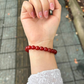 ⭐Good Fortune Ahead⭐ Natural Red Agate Bracelet - Smooth Sailing and Peace of Mind