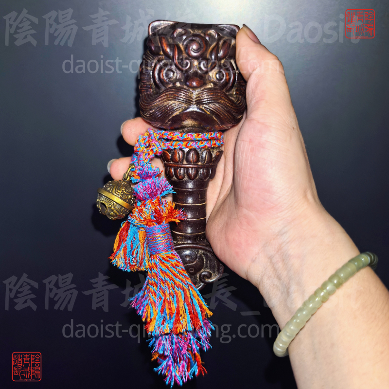 ⭐避邪護體⭐寶寶玩耍波浪鼓手把件，帶鈴鐺