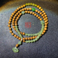 ⭐Calming and Sleep Aid⭐ Ban Shan Ban Shui Old Mountain Sandalwood and Hetian Jade Necklace (Woody Milky Fragrance)