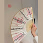 ⭐道氣凌然⭐道長親筆手寫符文扇子-百邪退散夏日清涼
